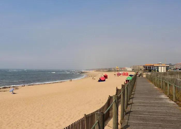 Blue - Caminhos De Santiago-airport Lägenhet Praia de Angeiras