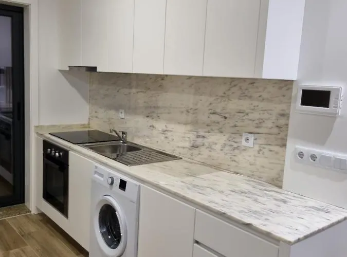 Blue - Caminhos De Santiago-airport Lägenhet Praia de Angeiras